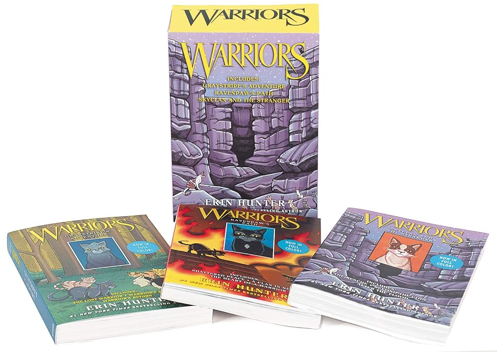 Warriors Manga 3-Book Full-Color Box Set: Graystripe's Adventure; Ravenpaw's Path, SkyClan and the Stranger cover image