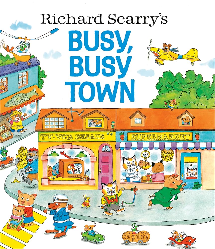 Richard Scarry's Busy, Busy Town cover image