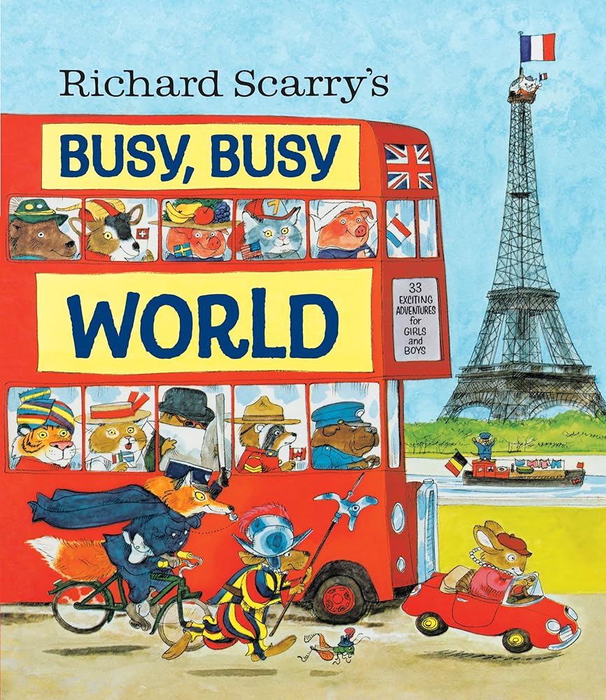 Richard Scarry's Busy, Busy World cover image