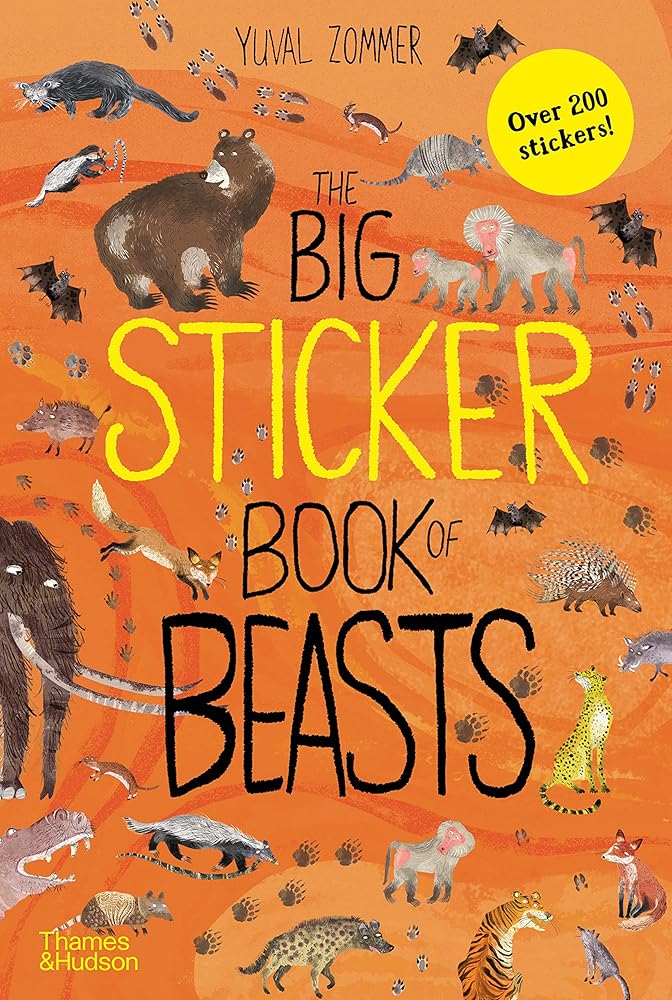 The Big Sticker Book of Beasts (The Big Book Series) cover image