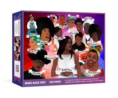 Brave Black First Puzzle A Jigsaw Puzzle and Poster Celebrating African American Women Who Changed the World Jigsaw Puzzles for Adults and Jigsaw Puzzles for Kids