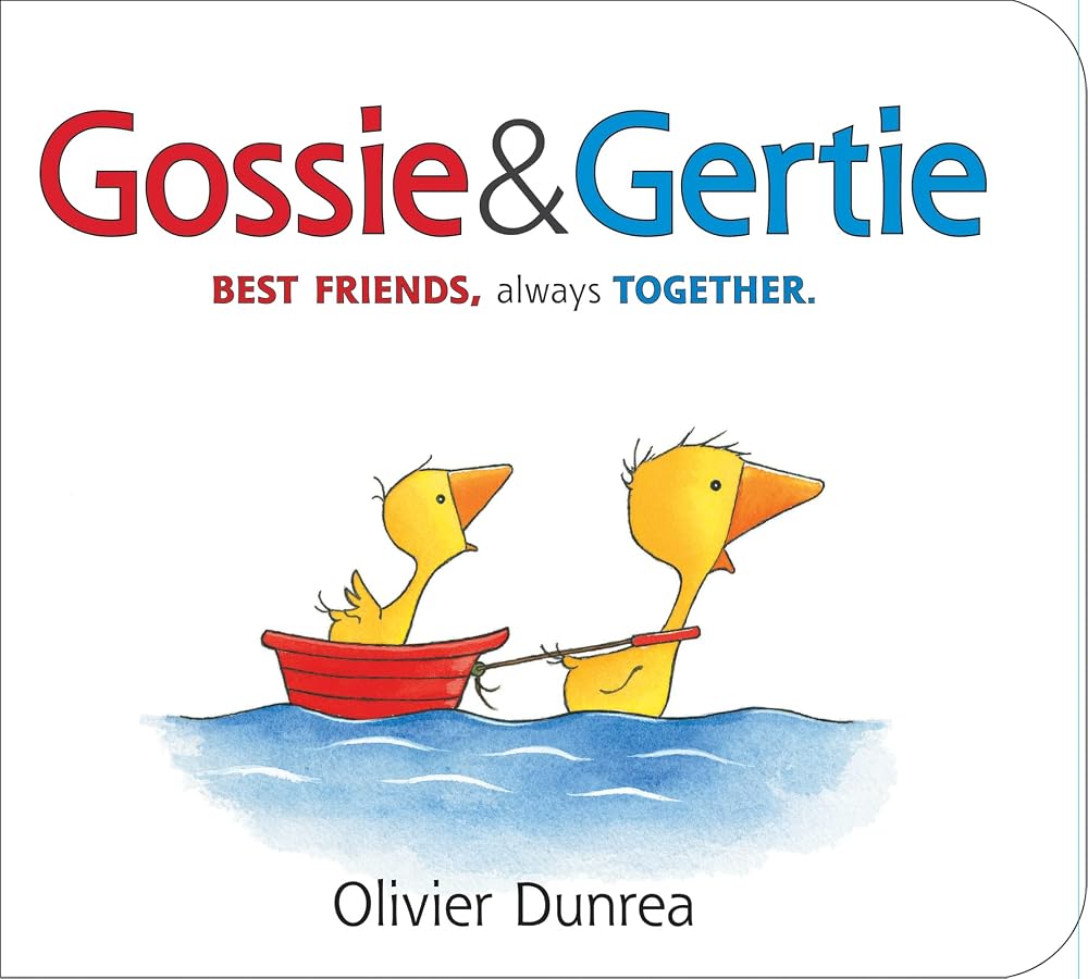 Gossie & Gertie Padded: A sweet padded board book about goslings Gossie and Gertie splashing, hiding, and swimming together―perfect for ages 0-3 (Gossie & Friends, 76) cover image