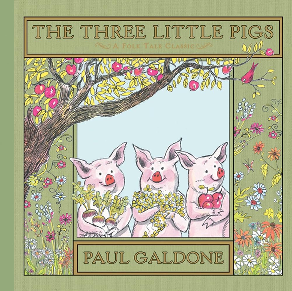 The Three Little Pigs (Folk Tale Classics) (Paul Galdone Nursery Classic) cover image