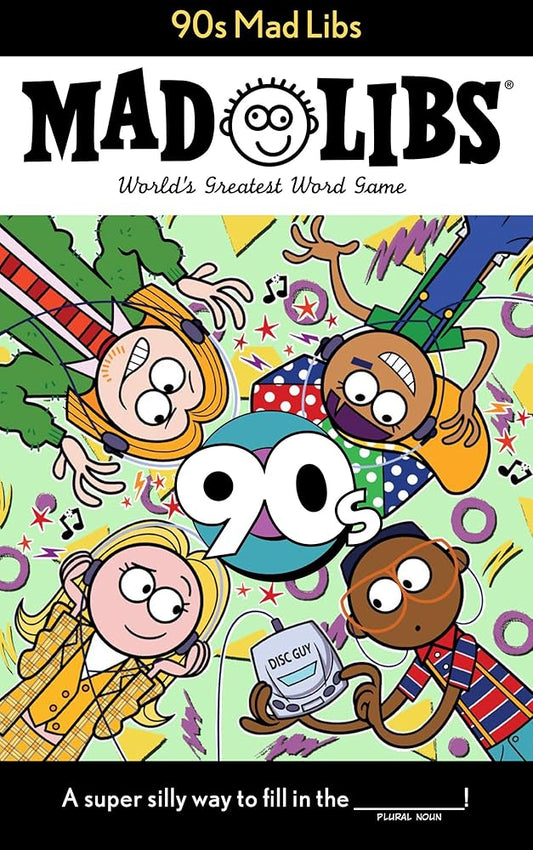90s Mad Libs: World's Greatest Word Game cover image
