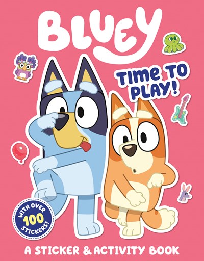 Bluey Time to Play A Sticker & Activity Book