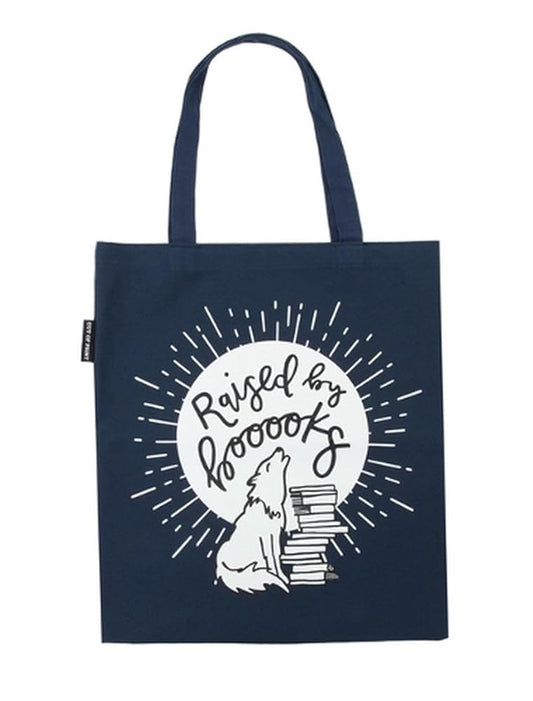 Raised by Books Tote Bag cover image