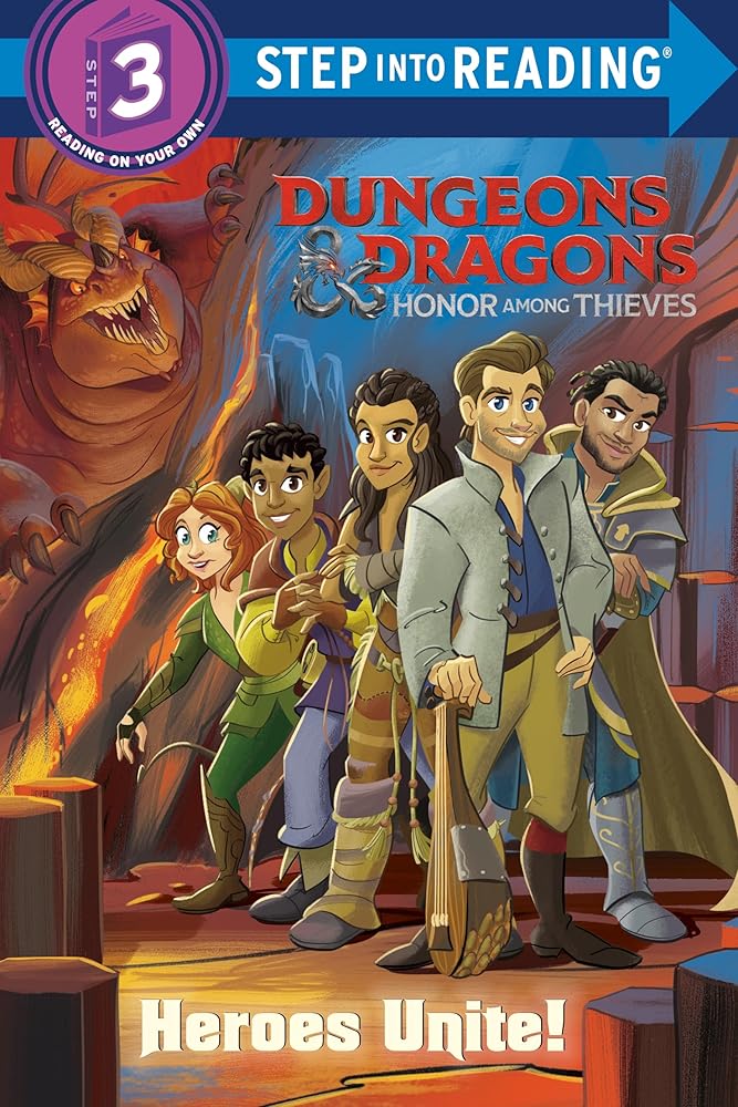 Heroes Unite! (Dungeons & Dragons: Honor Among Thieves) (Step into Reading) cover image