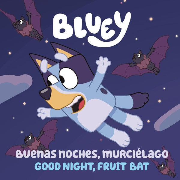 Bluey Buenas noches murciélago