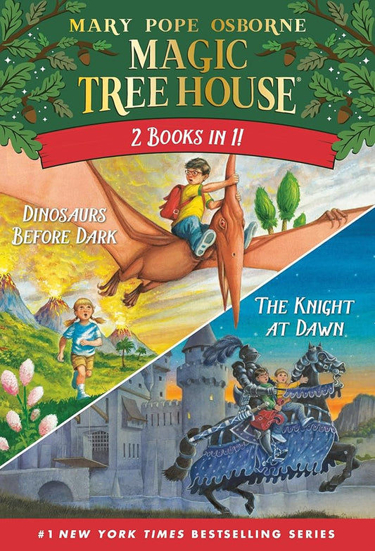 Magic Tree House 2-in-1 Bindup: Dinosaurs Before Dark/The Knight at Dawn cover image