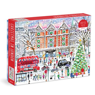 Michael Storrings Christmas in London 1000 Piece Puzzle