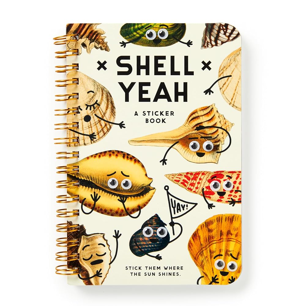 Shell Yeah Sticker Book (A Brass Monkey Sticker Book) cover image