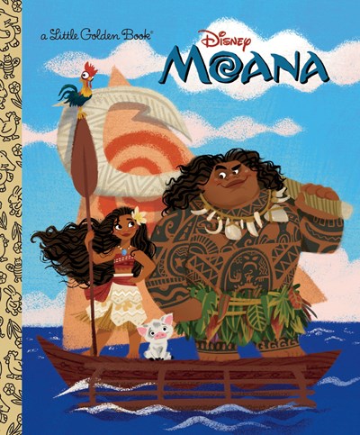 Moana Little Golden Book