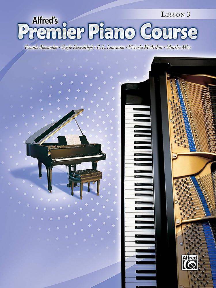 Premier Piano Course Lesson Book, Bk 3 (Premier Piano Course, Bk 3) cover image