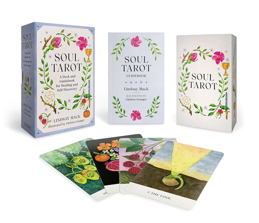 Soul Tarot: A Deck and Guidebook for Healing and Self-Discovery cover image