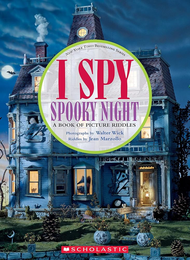 I Spy Spooky Night: A Book of Picture Riddles cover image