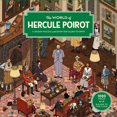World of Hercule Poirot 1000 Piece Puzzle: A 1000-Piece Jigsaw Puzzle