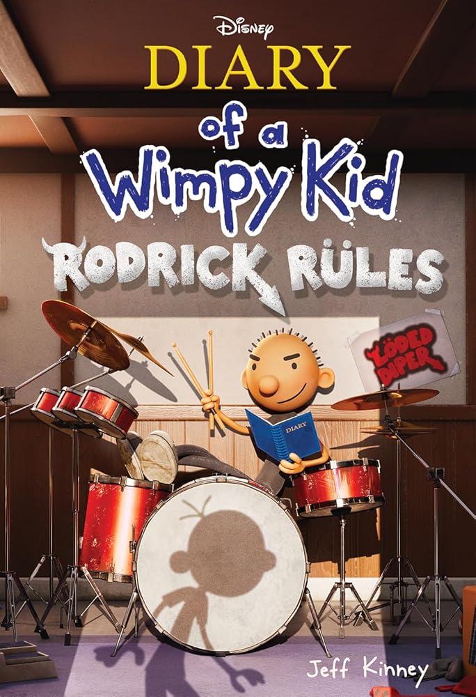 Rodrick Rules (Special Disney+ Cover Edition) (Diary of a Wimpy Kid #2) (Volume 2) cover image