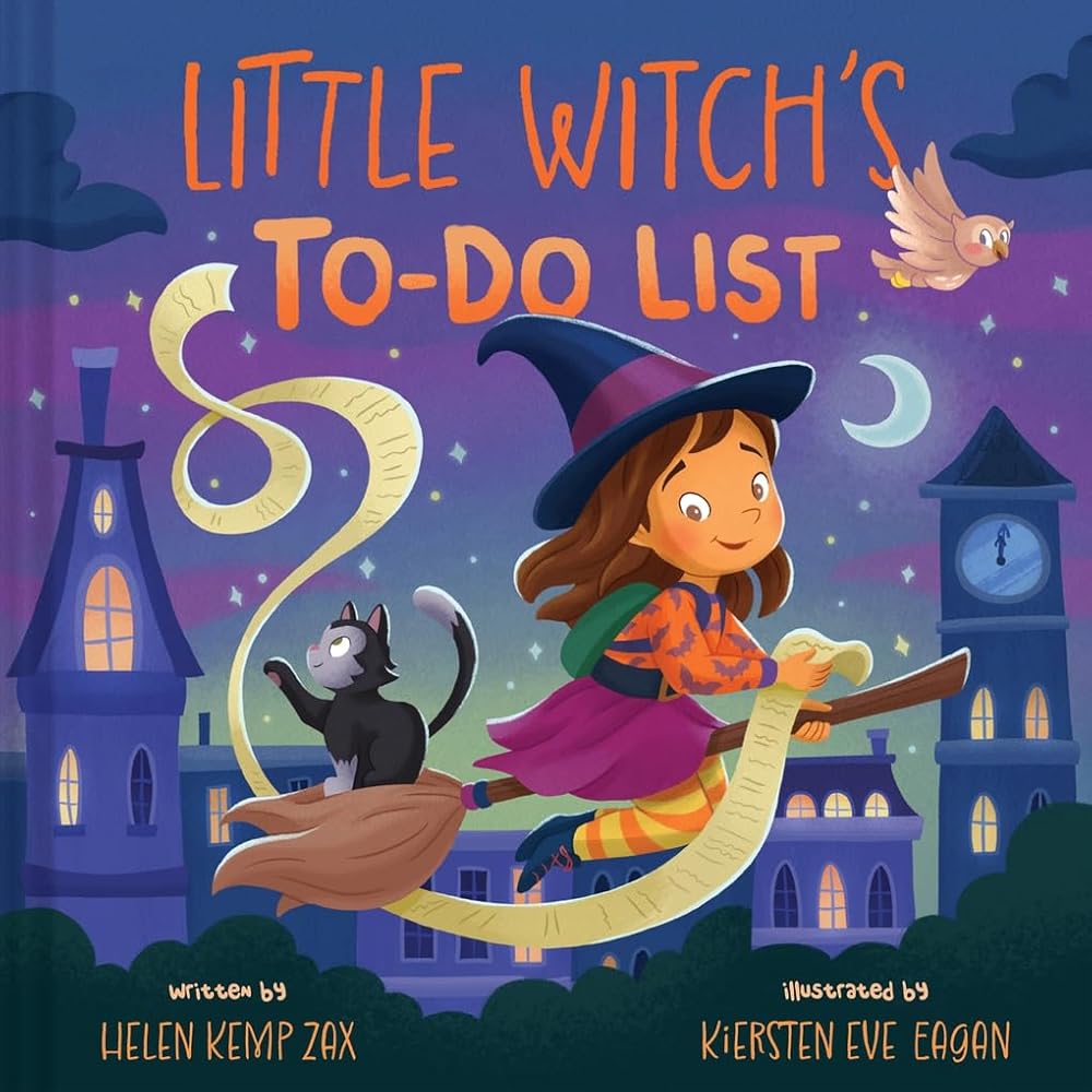 Little Witch’s To-Do List (A Magical List Book): A Picture Book cover image
