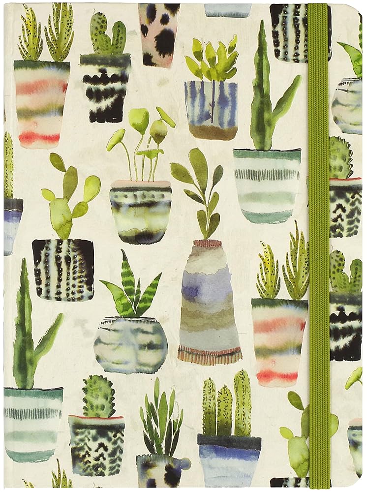 Watercolor Succulents Journal (Diary, Notebook) cover image