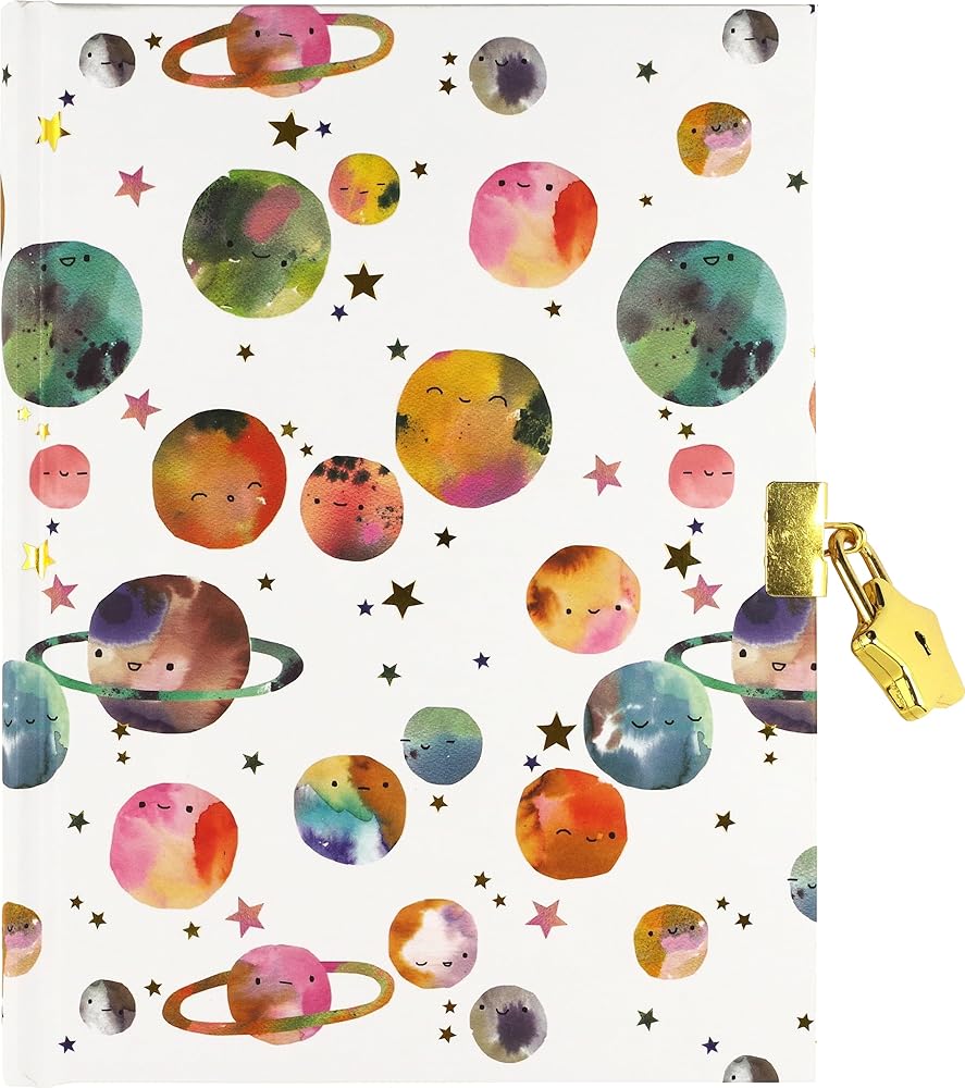 Space Locking Journal (Diary, Notebook) cover image