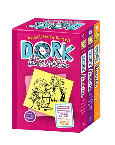 Dork Diaries Boxed Set (Books 1-3): Dork Diaries; Dork Diaries 2; Dork Diaries 3 (Boxed Set)