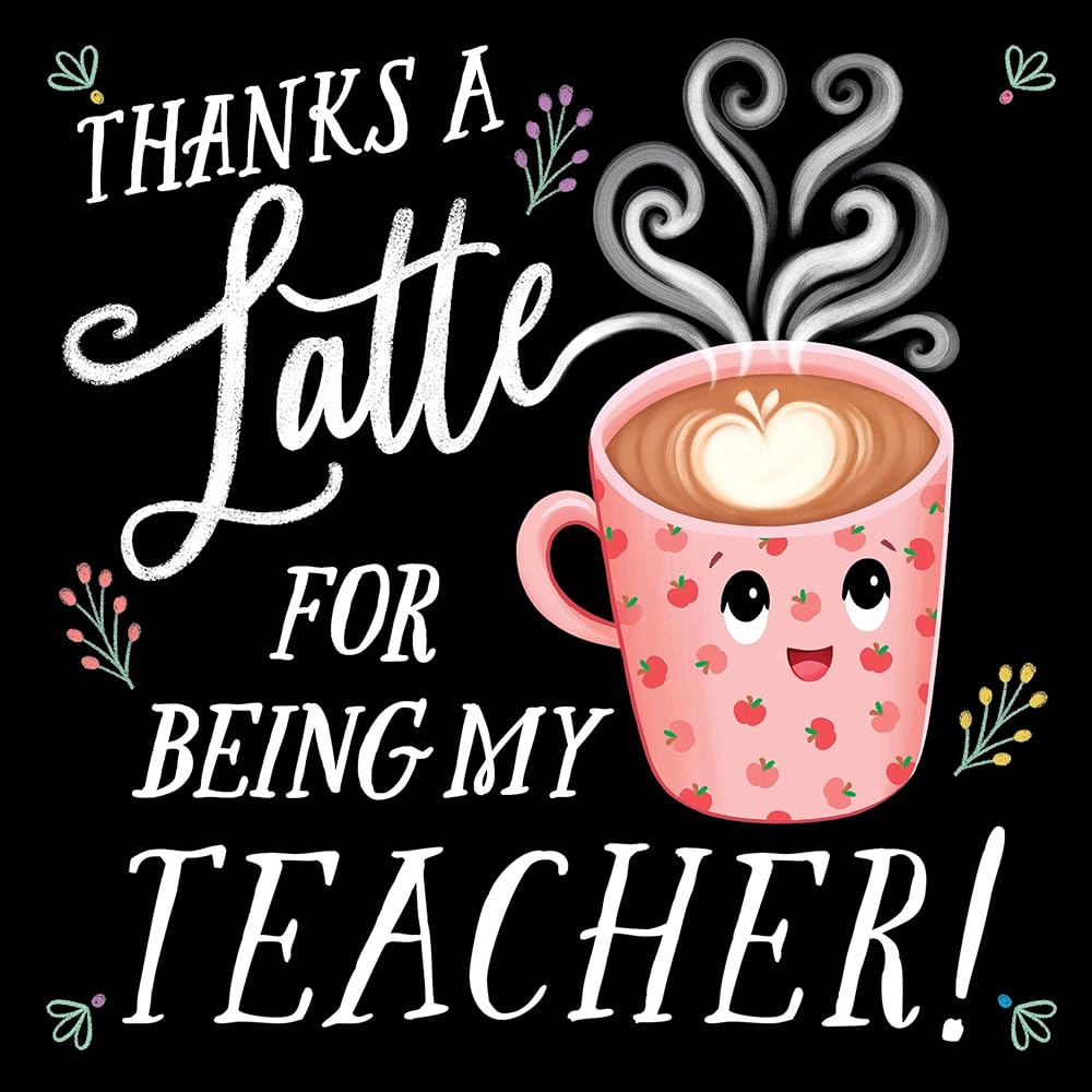 Thanks a Latte for Being My Teacher!: A Sweet and Punny Picture Book of Appreciation for Teachers (Punderland) cover image