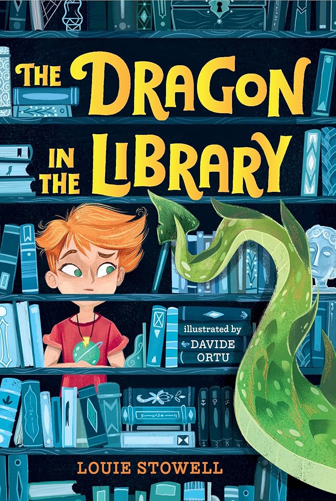 The Dragon in the Library (Kit the Wizard) cover image
