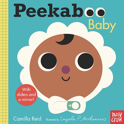 Peekaboo: Baby: (An Interactive Board Book for Babies & Toddlers with Mirror & Sliders. Cute Artwork Includes a Duck, Lamb, Stroller, & More. Perfect