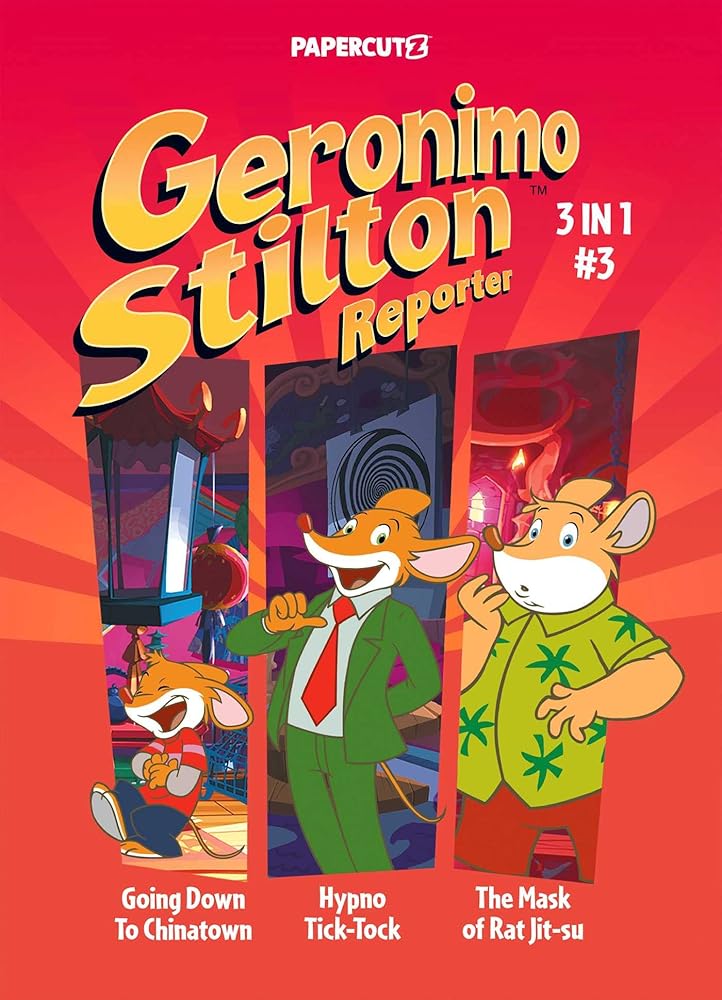 Geronimo Stilton Reporter 3 in 1 Vol. 3 (3) (Geronimo Stilton Reporter Graphic Novels) cover image