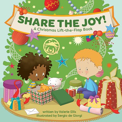 Share the Joy! a Christmas Lift-The-Flap Book: Keep Jesus at the Center This Advent & Holiday Season with This Rhyming Storybook about the Nativity fo