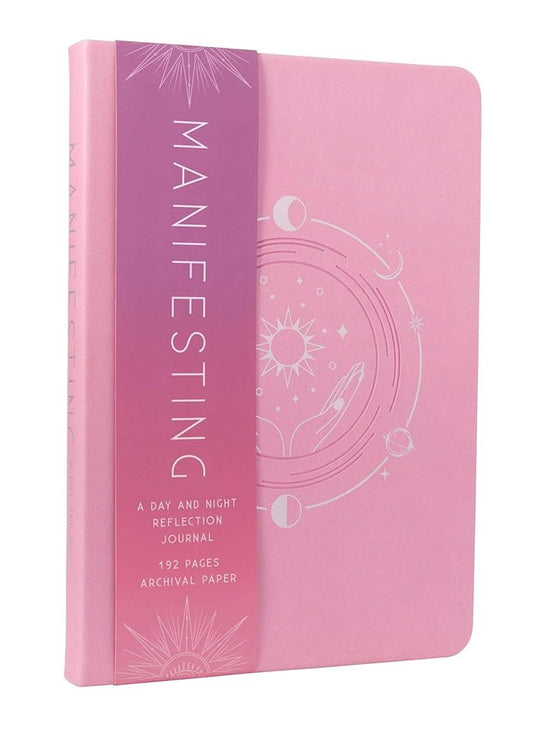 Manifesting: A Day and Night Reflection Journal (Inner World) cover image