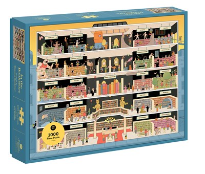 Puz 1000 in the Bookstore: 1000 Piece Puzzle