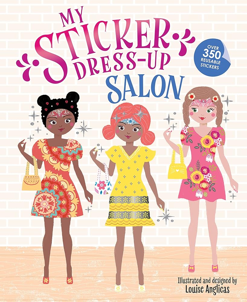 My Sticker Dress-Up: Salon: Awesome Activity Book with 350+ Stickers for Unlimited Possibilities! cover image