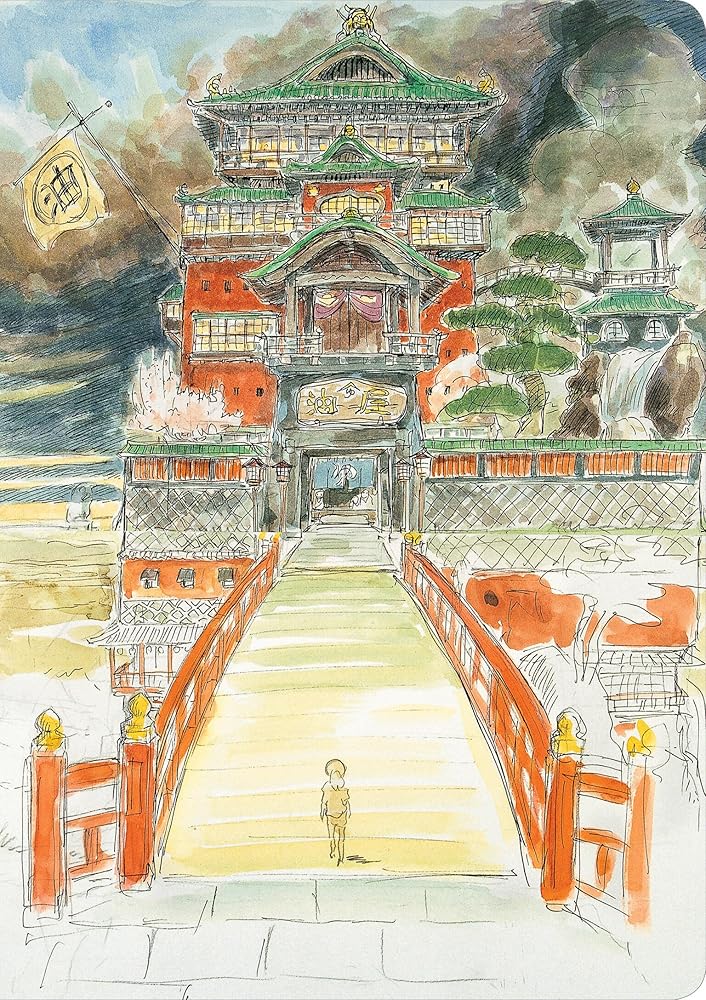 Studio Ghibli Spirited Away Journal (The Bathhouse) cover image