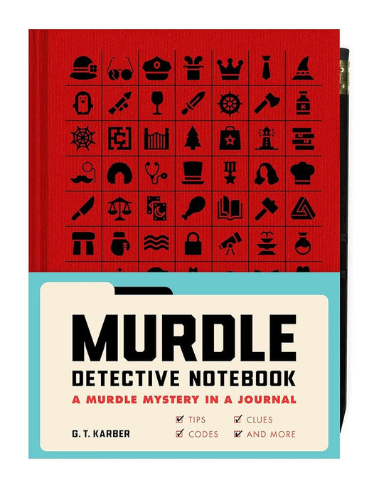 Murdle Detective Notebook: A Murdle Mystery in a Journal--With Tips, Codes, Clues, and More cover image
