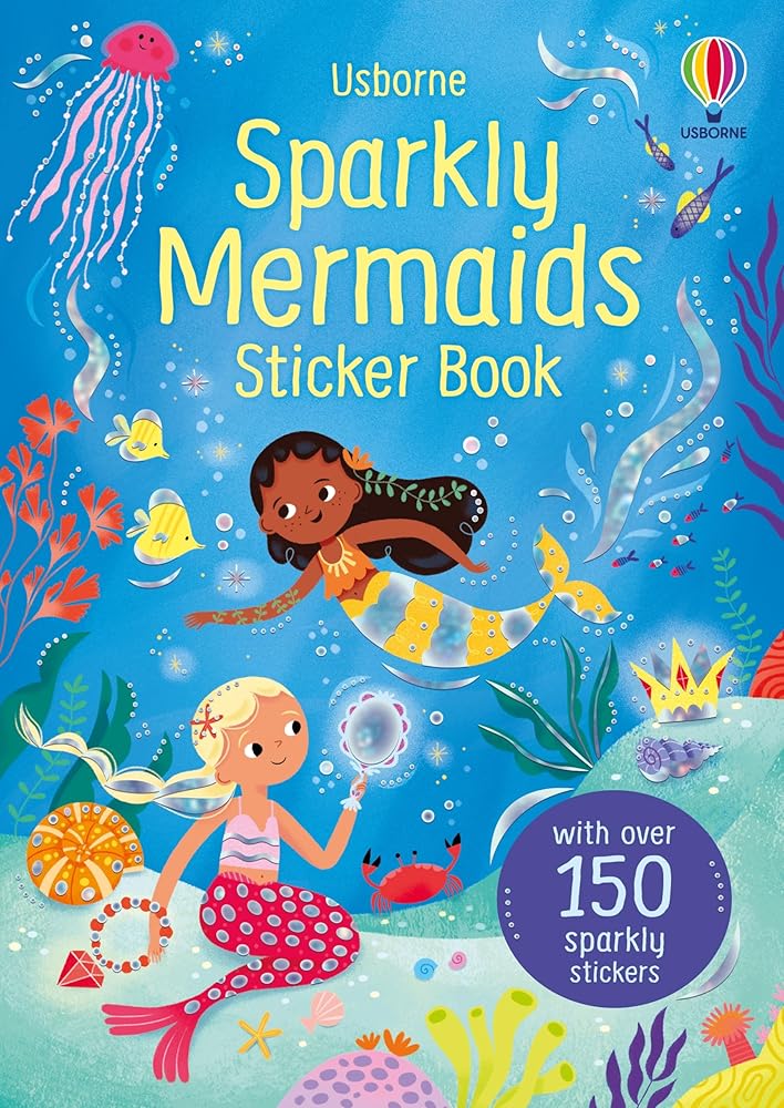 Sparkly Mermaids Sticker Book (Sparkly Sticker Books) cover image
