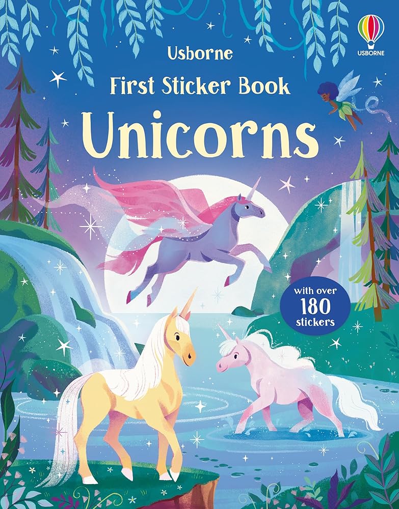 First Sticker Book Unicorns (First Sticker Books) cover image