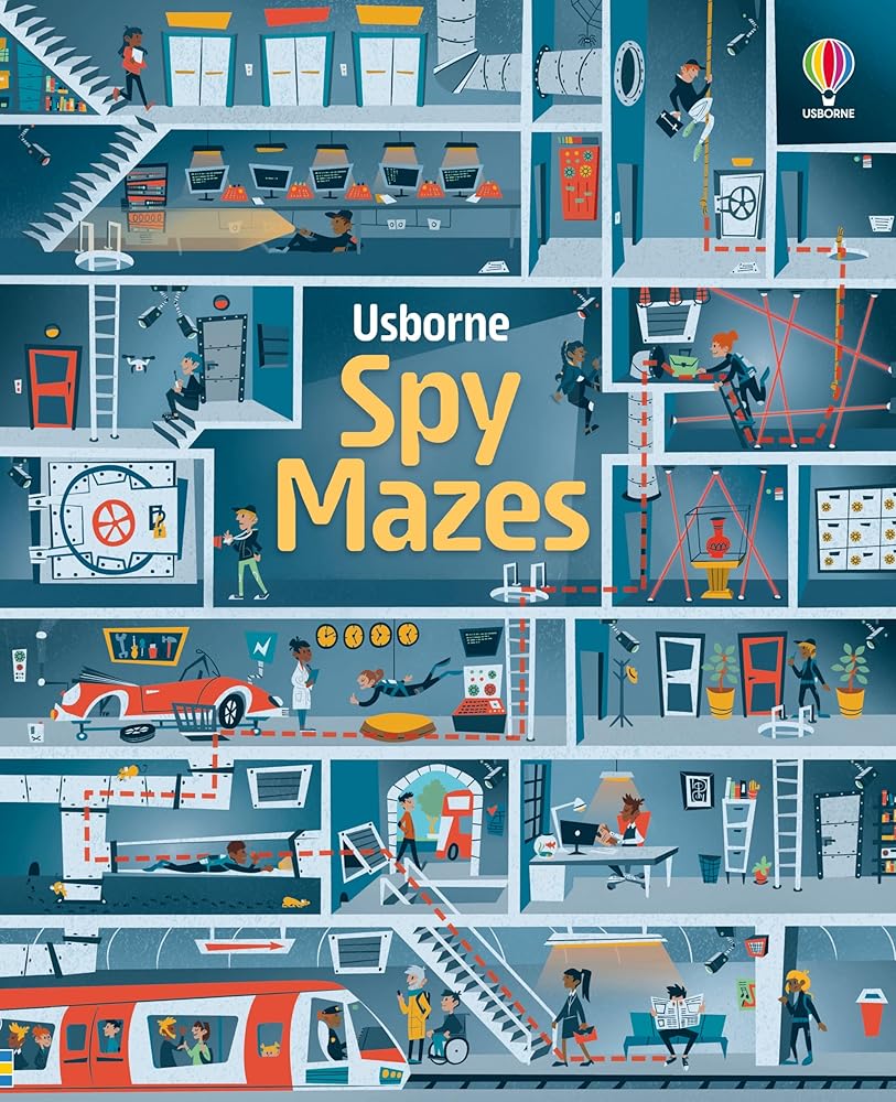Spy Mazes (Maze Books) cover image