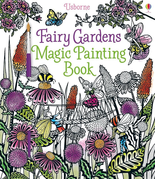 Fairy Gardens Magic Painting Book (Magic Painting Books) cover image