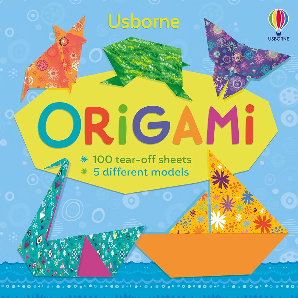 Origami: An Interactive Kids Craft Book for Making Easy Origami Animals (Tear-off Pads, 3) cover image