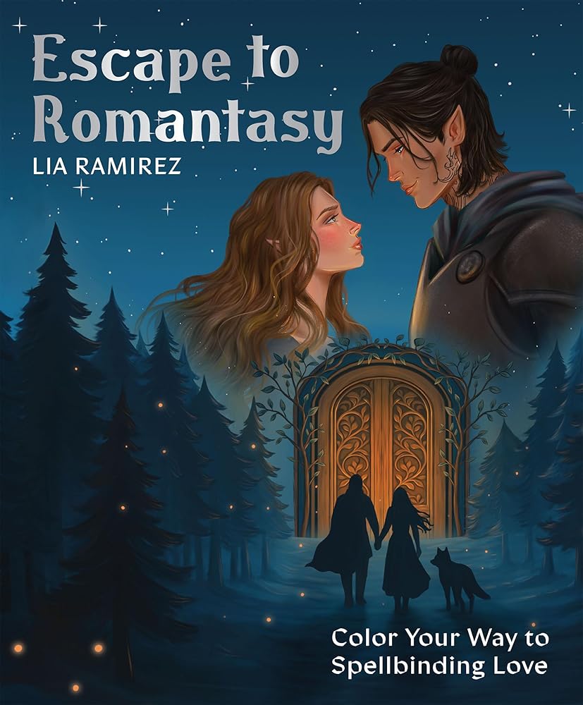 Escape to Romantasy: Color Your Way to Spellbinding Love cover image