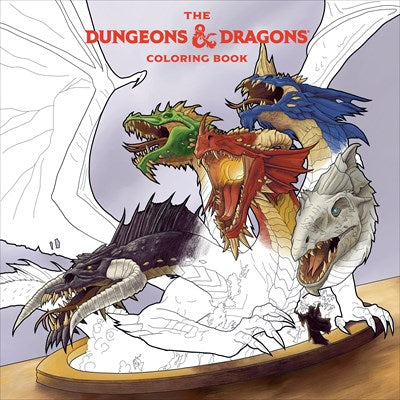 The Dungeons and Dragons Coloring Book