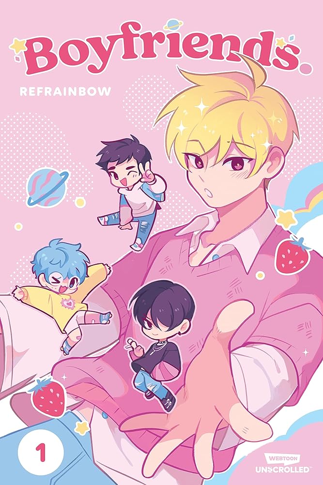 Boyfriends. Volume One: A WEBTOON Unscrolled Graphic Novel cover image