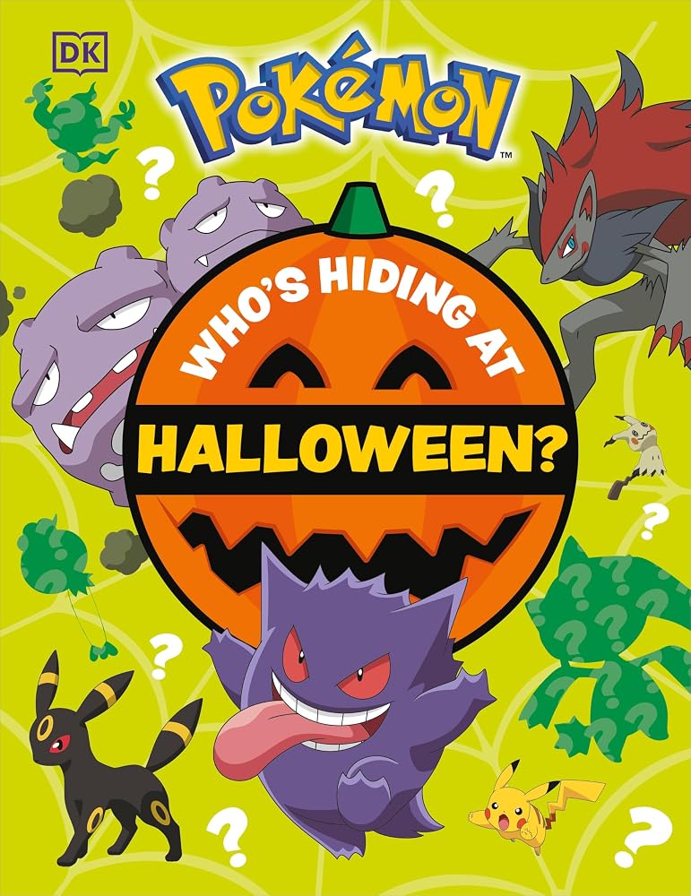 Pokémon Who's Hiding at Halloween? cover image
