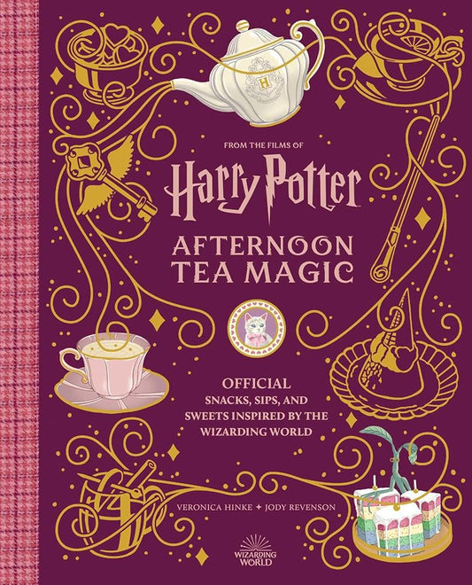 Harry Potter: Afternoon Tea Magic: Official Snacks, Sips, and Sweets Inspired by the Wizarding World cover image