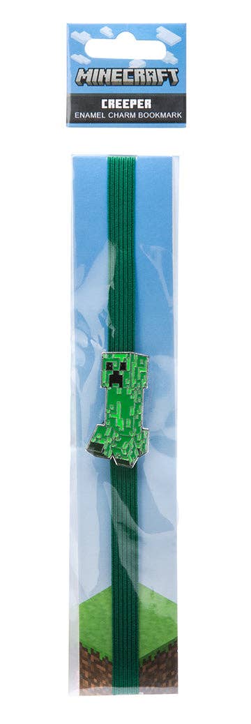 Insight Editions - Minecraft: Creeper Enamel Charm Bookmark