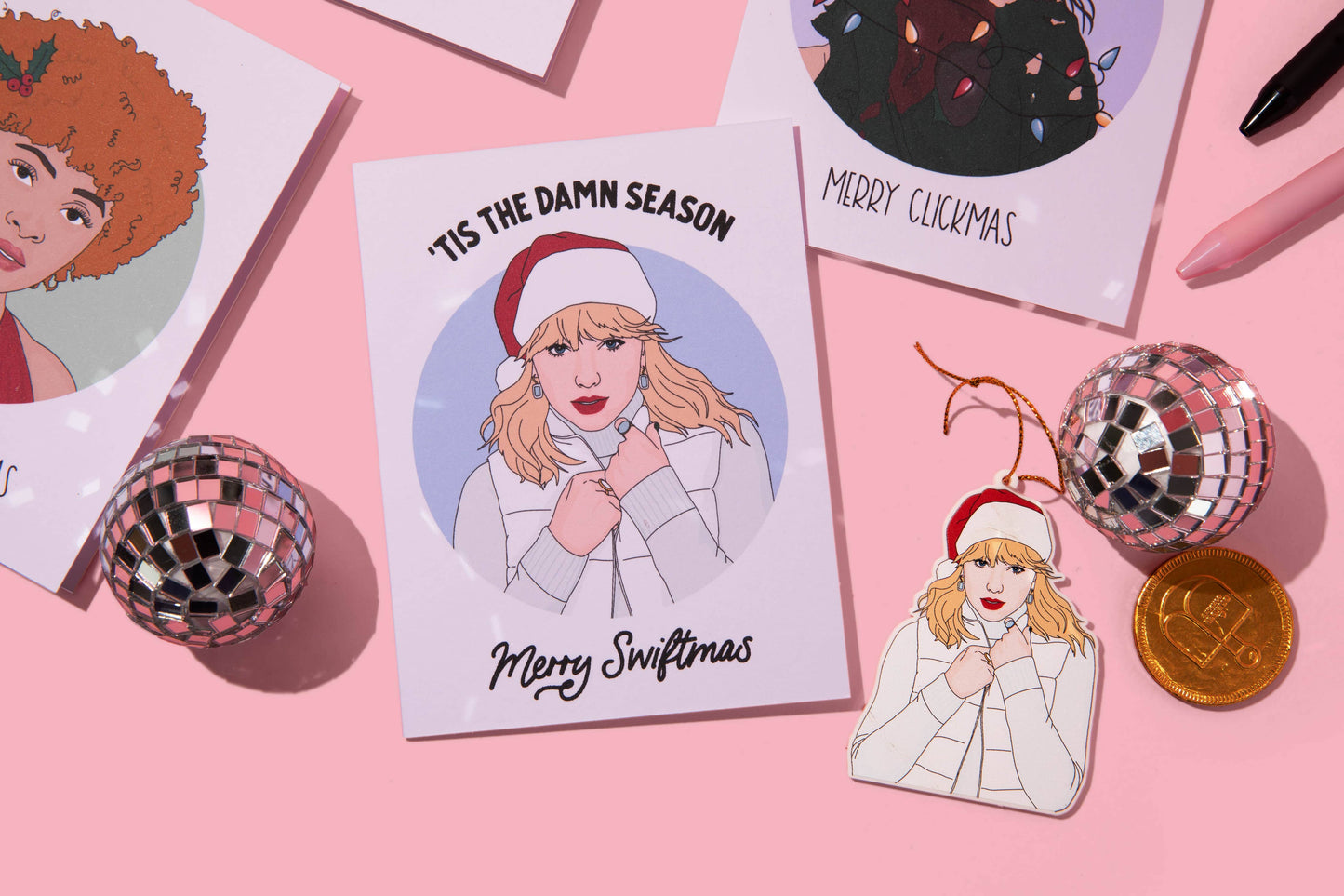 Tis the Damn Season, Swiftmas, Taylor Swift, Christmas Card