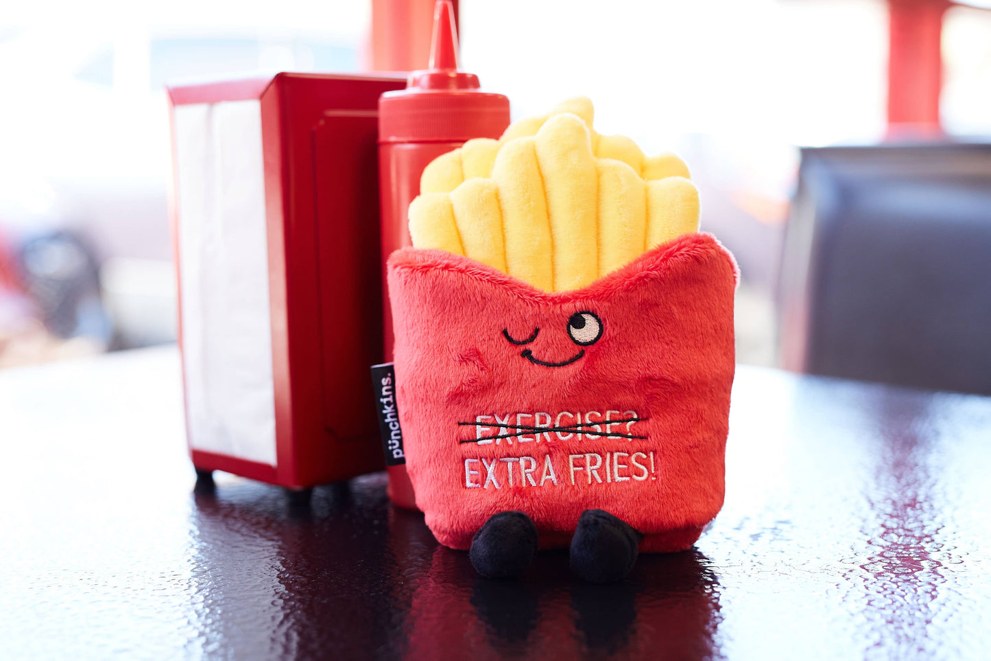 Punchkins - Funny Fries Plush Perfect Cute Gift  Soft Cuddly Toy Stuffed