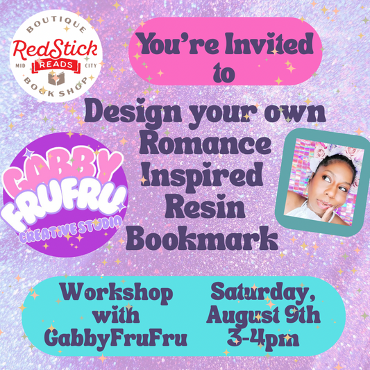 Resin Bookmark Workshop with GabbyFruFru