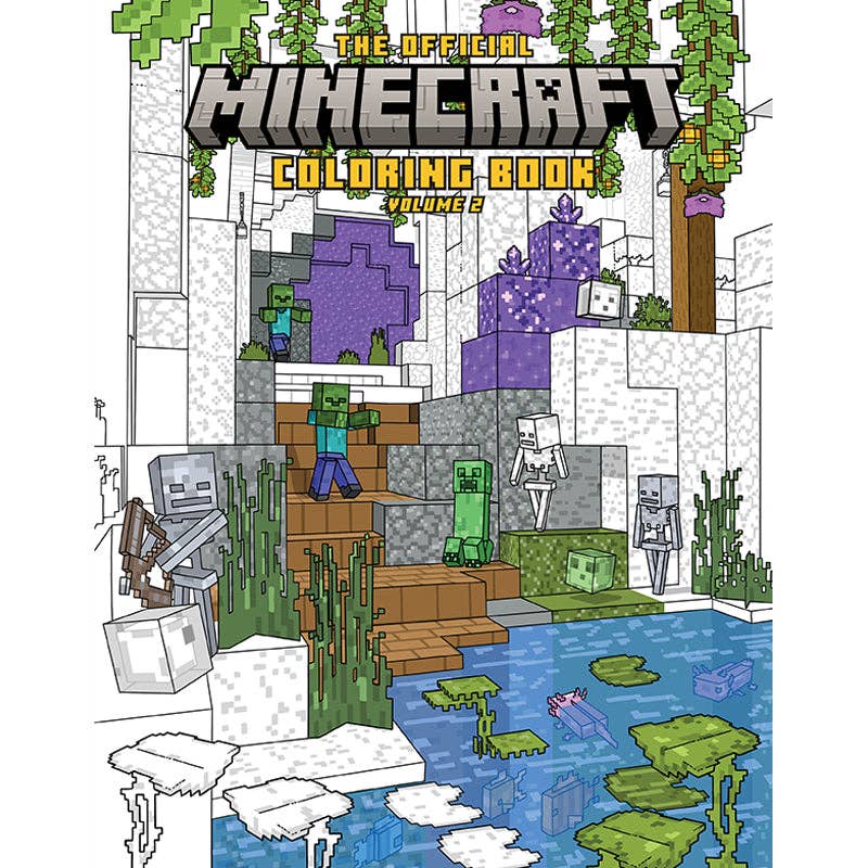 Insight Editions - The Official Minecraft Coloring Book, Volume 2